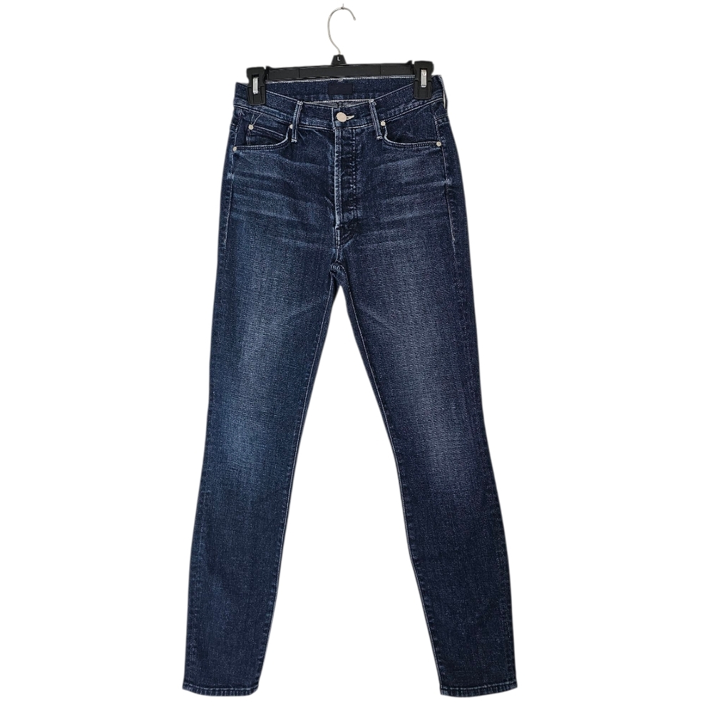 MOTHER The Stunner Ankle High Rise Skinny Blue Jeans 26 Preowned